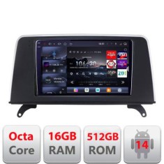 Navigatie BMW X5 X6 2009-2014 CIC 8 core QLED 2K 16+512 360 Android Waze USB Navigatie Internet Youtube Radio Edotec CarStore Technology
