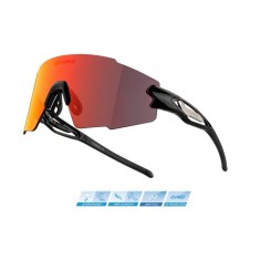 Ochelari Force Mantra Negri lentile rosii Ultimate FactoryBikes foto