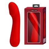Pretty Love Cetus Red Vibrator cu Design Curbat și Funcții Multiple, Orion