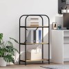 VidaXL Raft pentru cărți Stejar sonoma 60 x 30 x 109 cm Lemn compozit