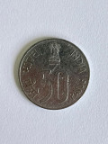 Moneda 50 PAISE - 1988 C - India - KM 69 (363), Asia
