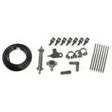 Set sistem irigare, 20 m, 7 duze, 33 piese, Strend Pro