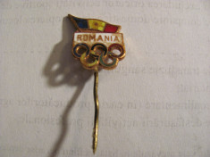 CY - &amp;quot;Insigna Olimpica Olimpiada Romania&amp;quot; foto