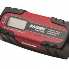 RAIDER Incarcator acumulator tip inverter 6/12Vx 120Ah