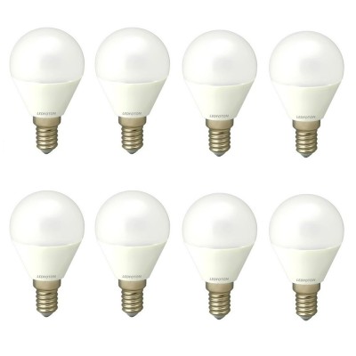 Set 8 Becuri Led E14 Lumina calda 4W DLF 3041 foto