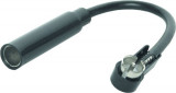 Cablu adaptor auto antena DIN soclu - ISO mufa in unghi cu cablu 15cm 4CarMedia ZRS-AA-4