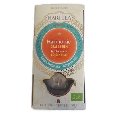 Ceai Premium In Harmony Golden Chai Bio Hari Tea 10dz foto