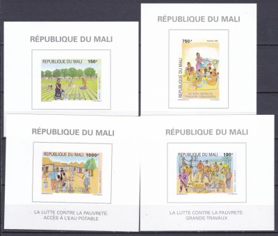 DB1 Pictura Mali 1999 Lupta Contra Saraciei 4 x SS MNH foto