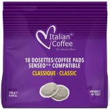 Cafea Classico, 18 paduri compatibile Senseo&reg;*, Italian Coffee