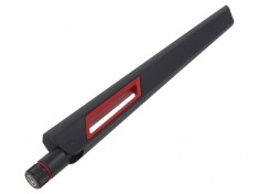 Antenă WiFi 5dBi verticală cu &icirc;nșurubare 50&Omega; 195mm