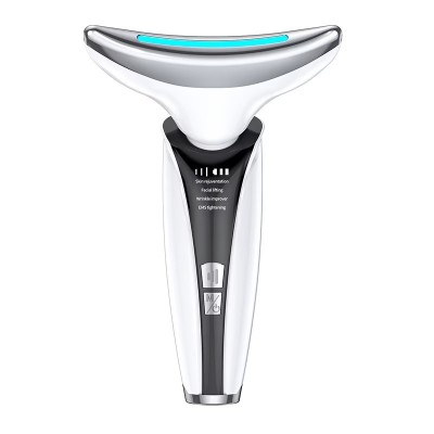 Dispozitiv Facial Multifunctional, Aparat Masaj, Electrostimulare Musculara, Terapie Fotoni, Ingrijire Fata, Ochi, Gat, Lifting Facial foto