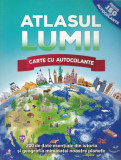 Atlasul lumii. Carte cu autocolante - Paperback brosat - *** - Litera mică