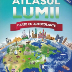 Atlasul lumii. Carte cu autocolante - Paperback brosat - *** - Litera mică