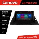 Navigatie Android 4+64GB QLED pentru Renault Kangoo 2015-2019 cu CarPlay, Android Auto si Camera 360