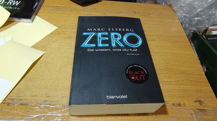 Carte Zero - Marc Elsberg #A6431