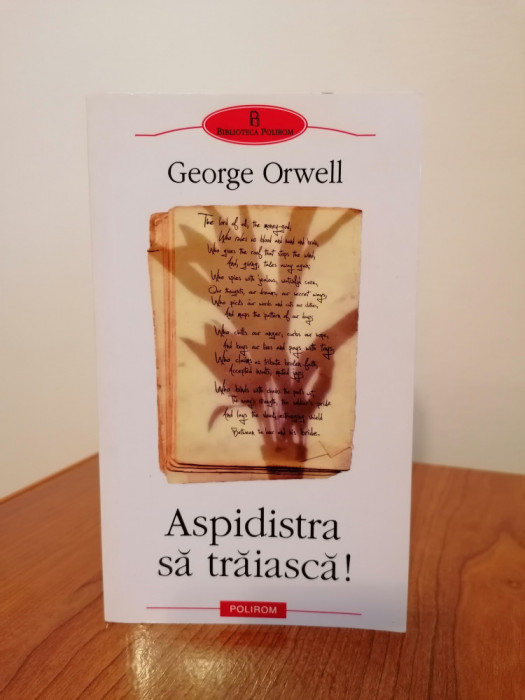 George Orwell, Aspidistra să trăiască!