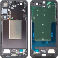 Carcasa Mijloc Samsung Galaxy S24+ S926, Neagra (Onyx Black), Service Pack GH82-33413A