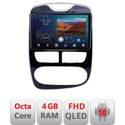 Navigatie Renault Clio 4 V1 B-467 Android Ecran QLED octa core 4+64 carplay android auto KIT-467+EDT-E310V3 CarStore Technology