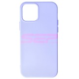 Husa Silicon iPhone 12 Lavender High Copy - Protectie Premium, Aspect Original Apple