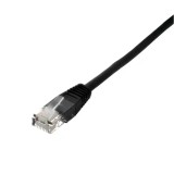 Cablu de retea UTP Well cat5e patch cord RJ45 2m negru UTP-0008-2BK-WL