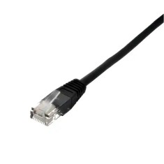 Cablu de retea UTP Well cat5e patch cord RJ45 2m negru UTP-0008-2BK-WL