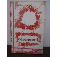 Petre Bucsa - Ceremonii , dedicatie si autograf