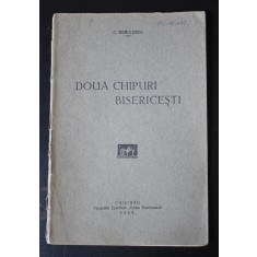 C. Bobulescu - Două chipuri bisericești - Chișinău 1929 / Gherasim și Sofronie Barbovschi