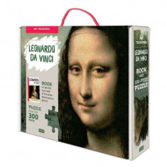 Puzzle Mona Lisa (300 piese+carte) foto