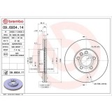 Set disc frana Ford Galaxy I (Wgr) 03.95-05.06, Galaxy Mk I Van (Wgr) 03.95-05.06; Seat Alhambra (7v8 7v9) 04.96-03.10, Alhambra Van (7v8 7v9) 03.96-