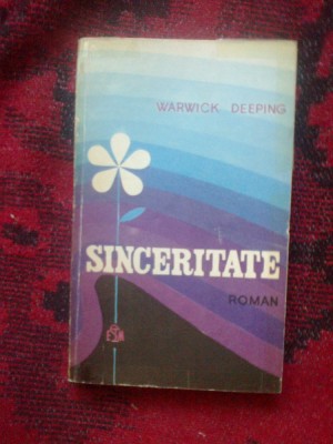 n5 Sinceritate - Warwick Deeping foto