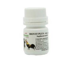 Vitamine caini, pisici, pasari, BIOVIT PLUS 100CP