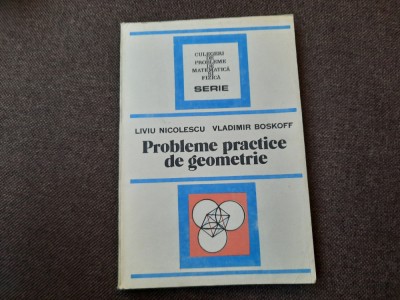 Probleme practice de geometrie Liviu Nicolescu foto