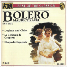 CD Maurice Ravel ‎– Bolero, original