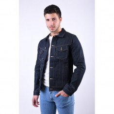 Geaca Blugi Jack&amp;amp;Jones Alvin Blue Denim foto