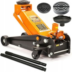 Cric auto hidraulic 3Tone roti pivotante cu profil redus de la 130 la 490 mm SN3026 foto