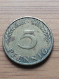 Moneda Germania 5 Pfennig 1949 J, Europa, Alama
