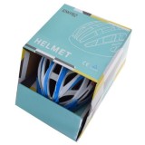 Casca ciclisti, Awina by Moon, culoare Alb/Albastru, Marimea M(55-58cm) Cod:AWR0504