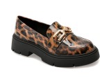 Mocasini ALDO maro, MAZEY 967, din piele ecologica