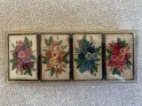 Lot 4 Cutii Chibrituri Vintage - Pictate Manual
