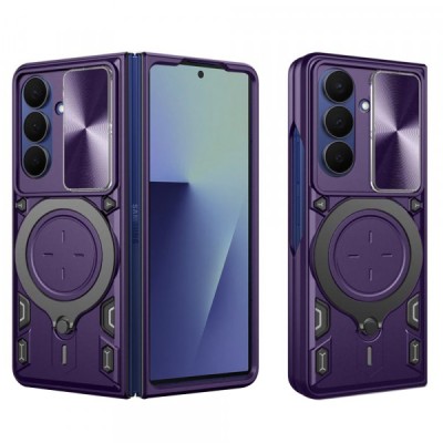 Husa pentru Samsung Galaxy Z Fold7 F966, Techsuit, CamGuard Pro, Mov foto