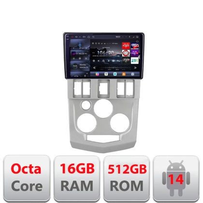 Navigatie Dacia Logan 1 2003-2010 Edotec Kit-logan 8 core QLED 2K 16+512 360 Android Waze USB Navigatie Internet Youtube Radio CarStore Technology