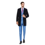 Palton barbati business bleumarin B152, 44