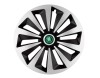 Set 4 capace roti pentru Skoda Nou Verde, model Fox Mix, R17, Autohelix MSA
