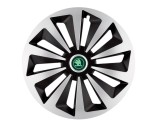 Cumpara ieftin Set 4 capace roti pentru Skoda Nou Verde, model Fox Mix, R17, Autohelix MSA
