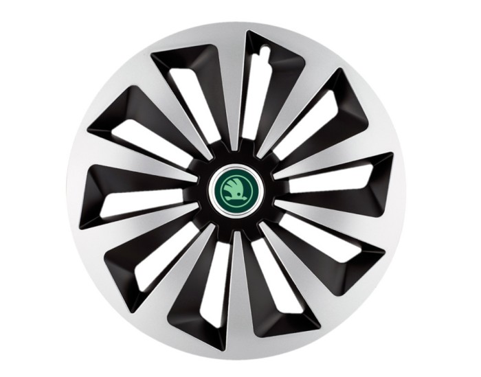 Set 4 capace roti pentru Skoda Nou Verde, model Fox Mix, R17