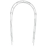 Pergola metalica pentru gradina, arcada trandafiri cataratori / suport flori, 140 x 35 x 250 cm