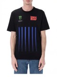 Fabio Quartararo tricou de bărbați Monster Energy Stripes black 2026 - M