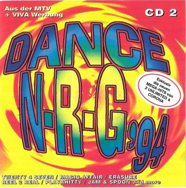 Various - Dance N-R-G '94, 2xCD