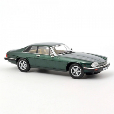 Macheta auto Jaguar XJ-S 5.3 HE Coupe 1982 verde, 1:18 Norev foto