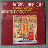 Boris Christoff, Liturgia Domestica Op 79, dublu album, Bulgaria Choir, stare fb, Clasica